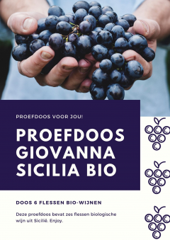 Proefdoos 'Biologische wijnen' Di Giovanna 6 flessen