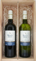 Relatiegeschenk Frankrijk Belles du Sud -  2 flessen gemengd Vin de Pays D'OC
