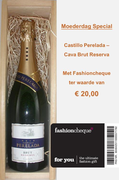 Relatiegeschenk Spanje Castillo Perelada -  Cava Brut Reserva -  Moederdag Special