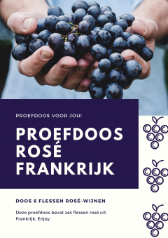 Proefdoos  'Frankrijk' Rosé